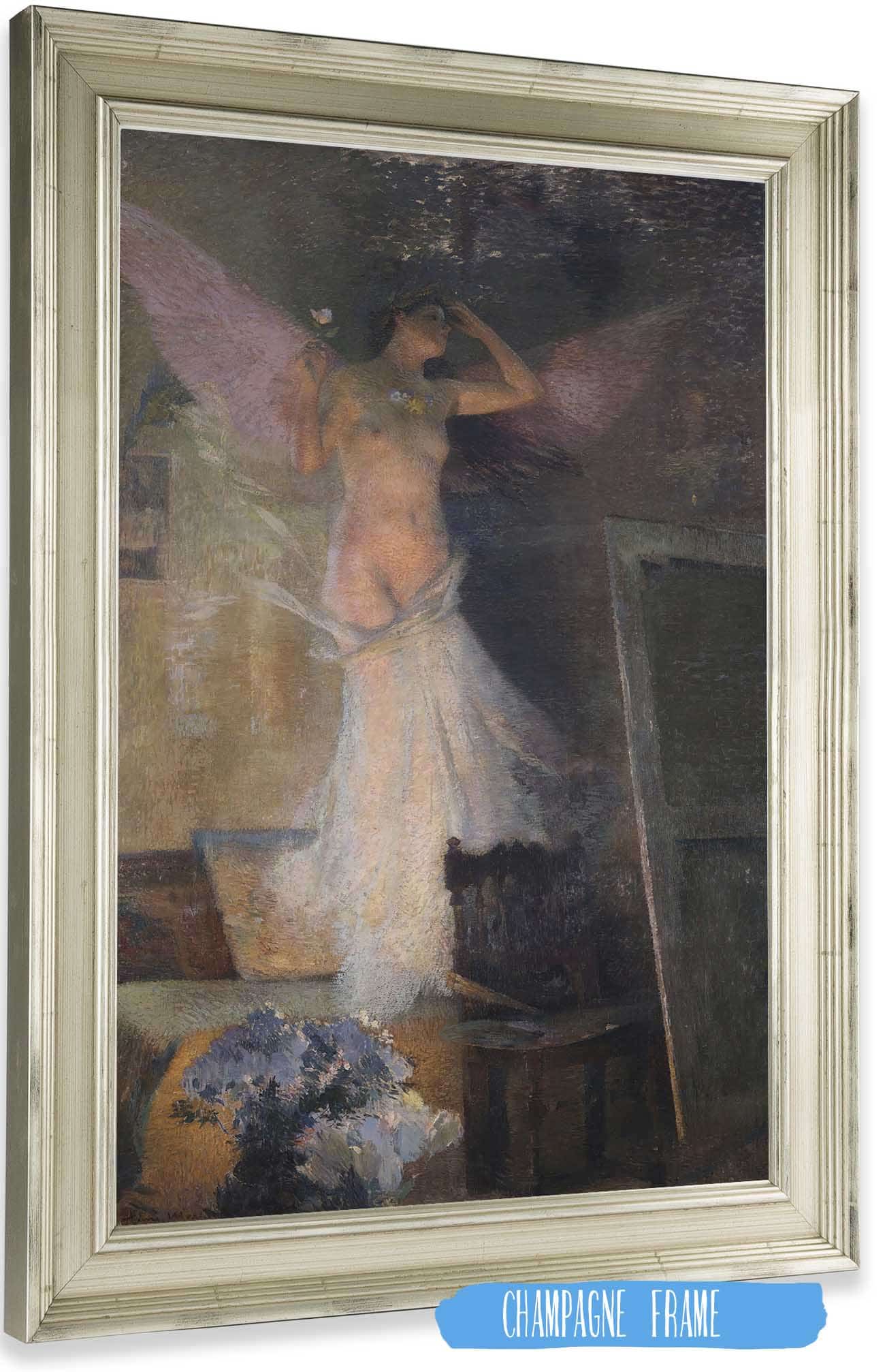 La Muse Du Peintre by Henri Martin Posters, Prints, & Visual Artwork