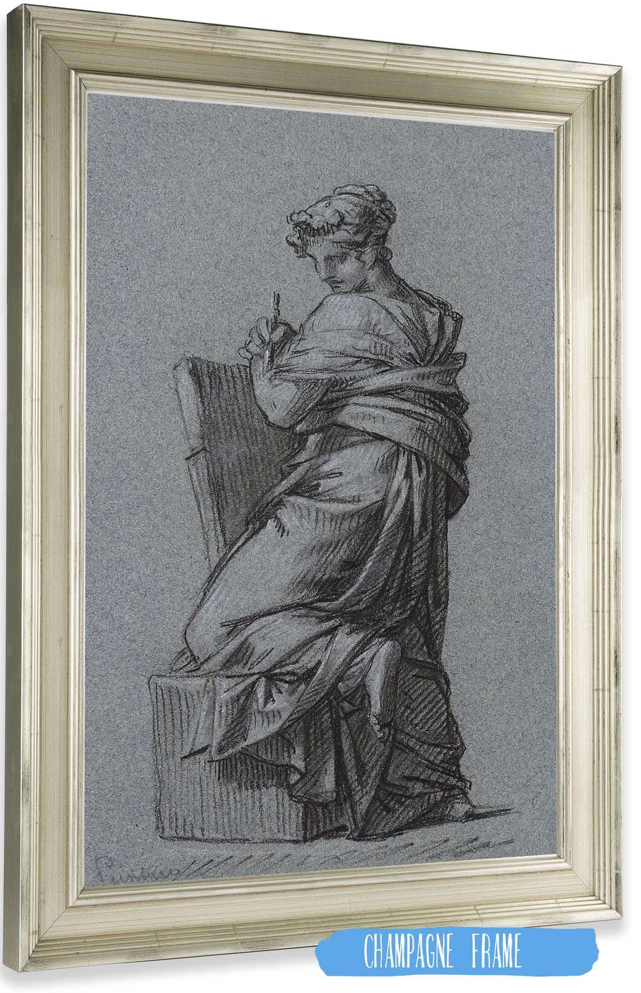 La Peinture by Pierre Paul Prudhon Posters, Prints, & Visual Artwork