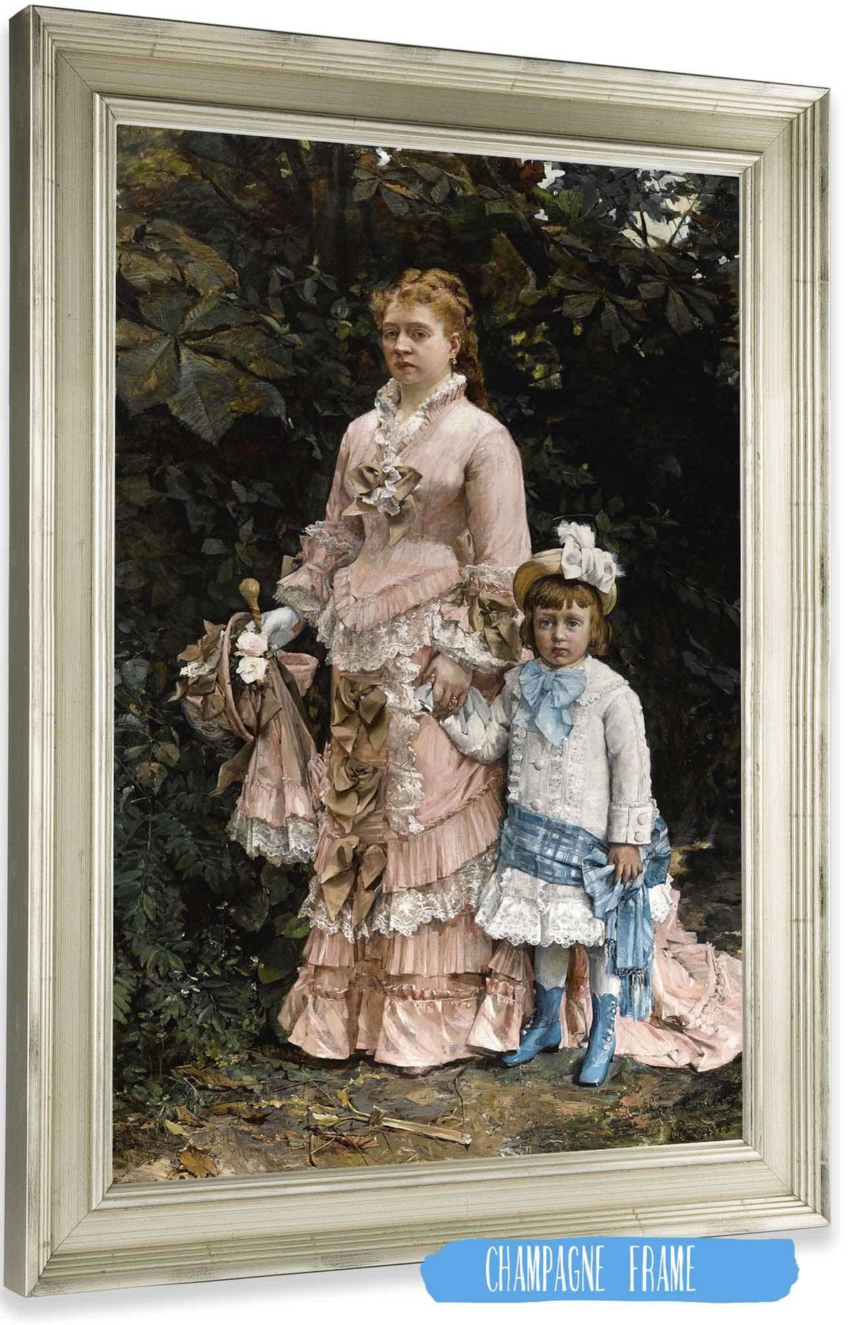 La Promenade Du Dimanche by Leon Francois Comerre Posters, Prints, & Visual Artwork