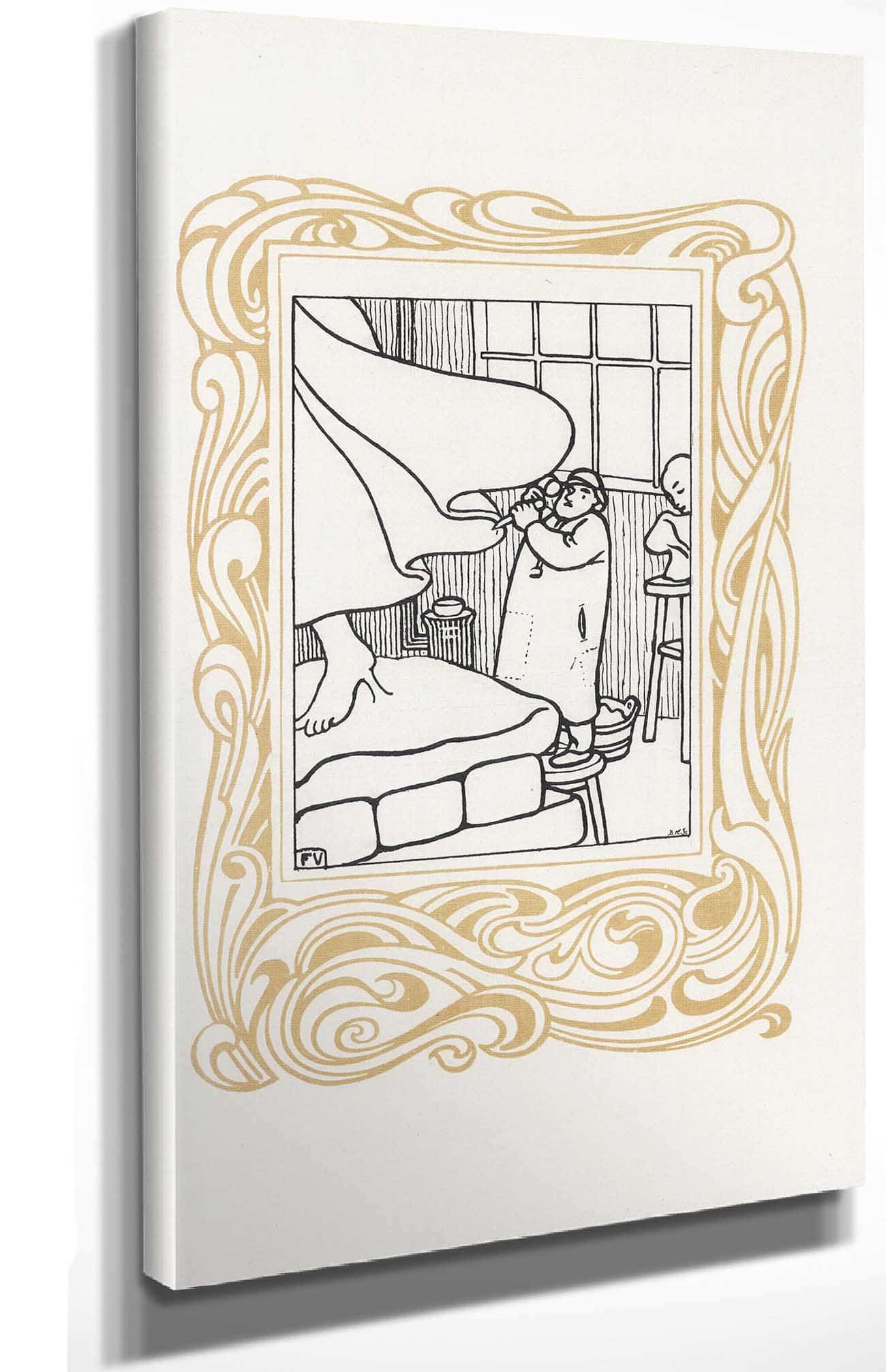 La Sculpture by Felix Vallotton Posters, Prints, & Visual Artwork
