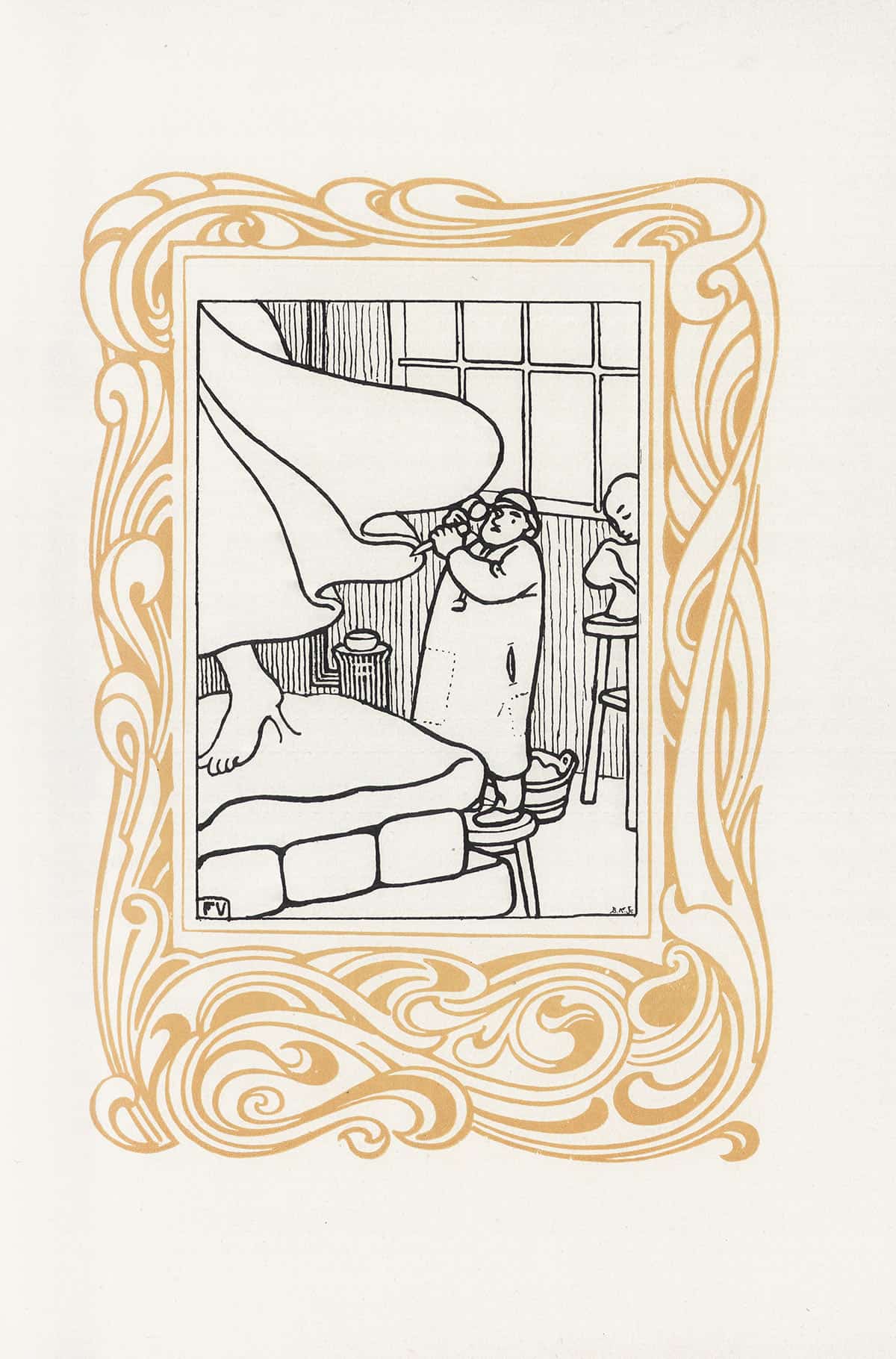 La Sculpture by Felix Vallotton Posters, Prints, & Visual Artwork