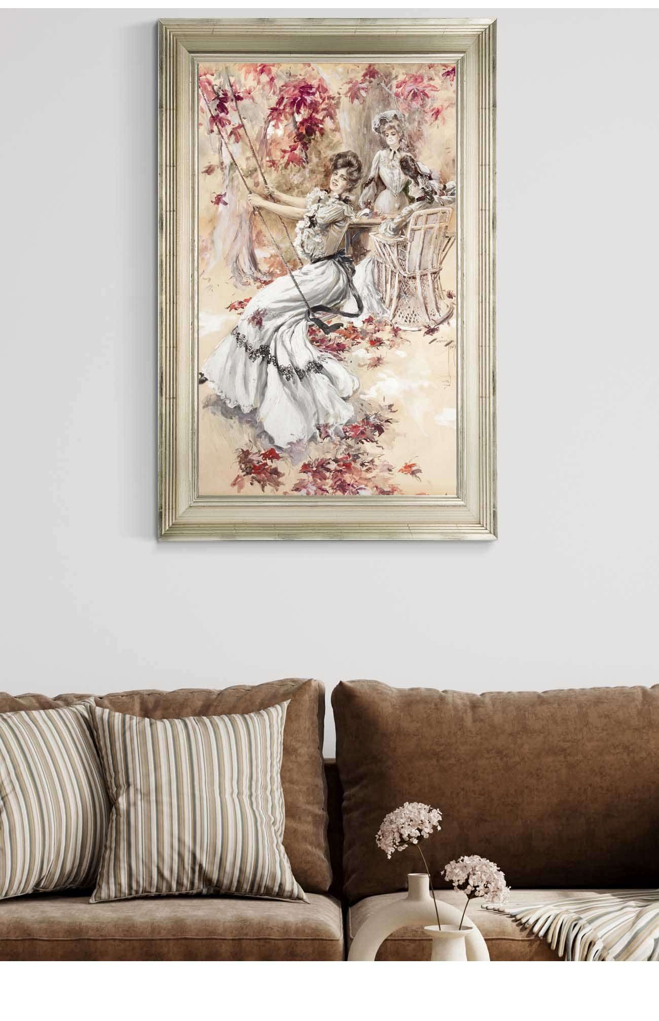 Ladies In The Park by Harrison Fisher Posters, Prints, & Visual Artwork