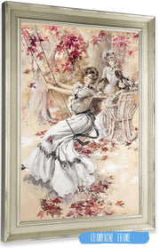Ladies In The Park by Harrison Fisher Posters, Prints, & Visual Artwork