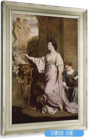 Lady Sarah Bunbury Sacrificing To The Graces by Sir Joshua Reynolds Posters, Prints, & Visual Artwork