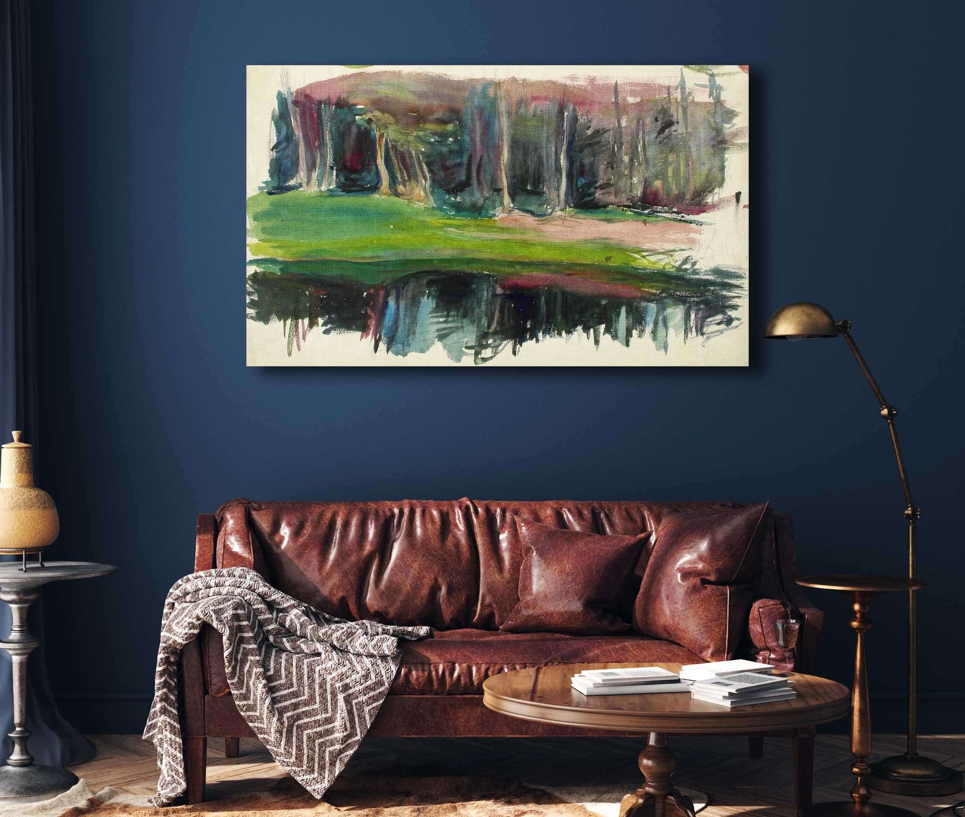 Landscape  by Magnus Enckell Posters, Prints, & Visual Artwork