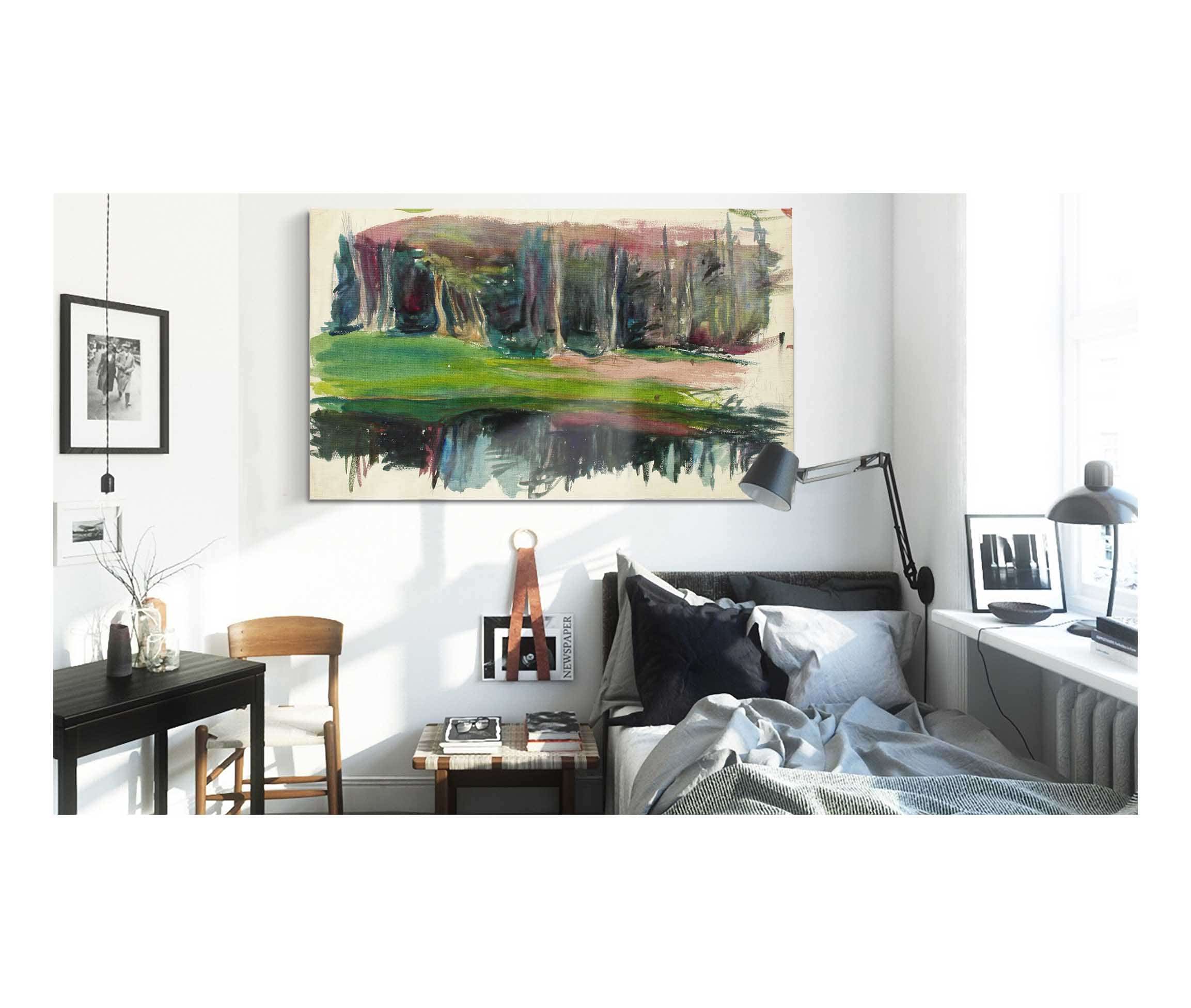 Landscape  by Magnus Enckell Posters, Prints, & Visual Artwork