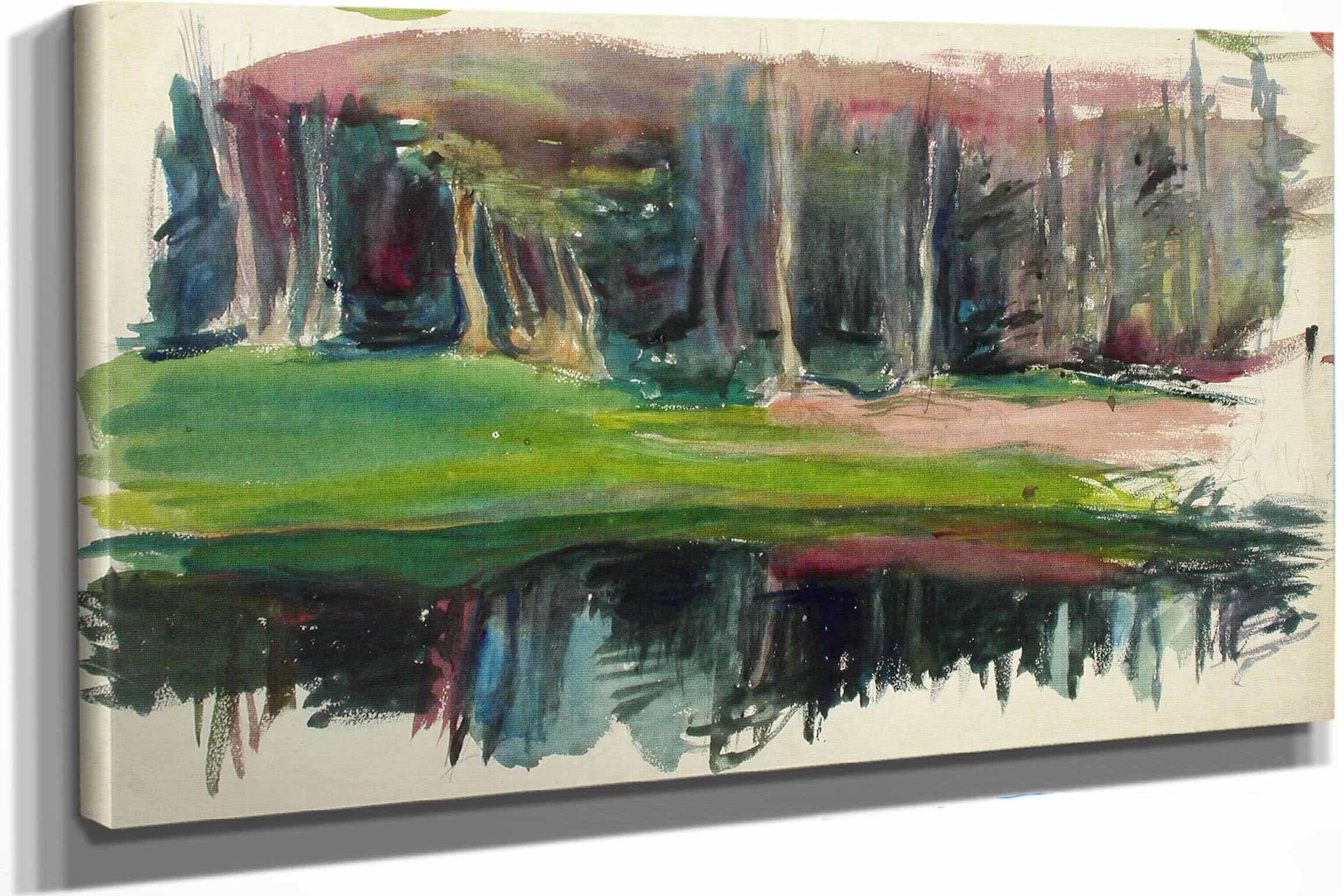 Landscape  by Magnus Enckell Posters, Prints, & Visual Artwork