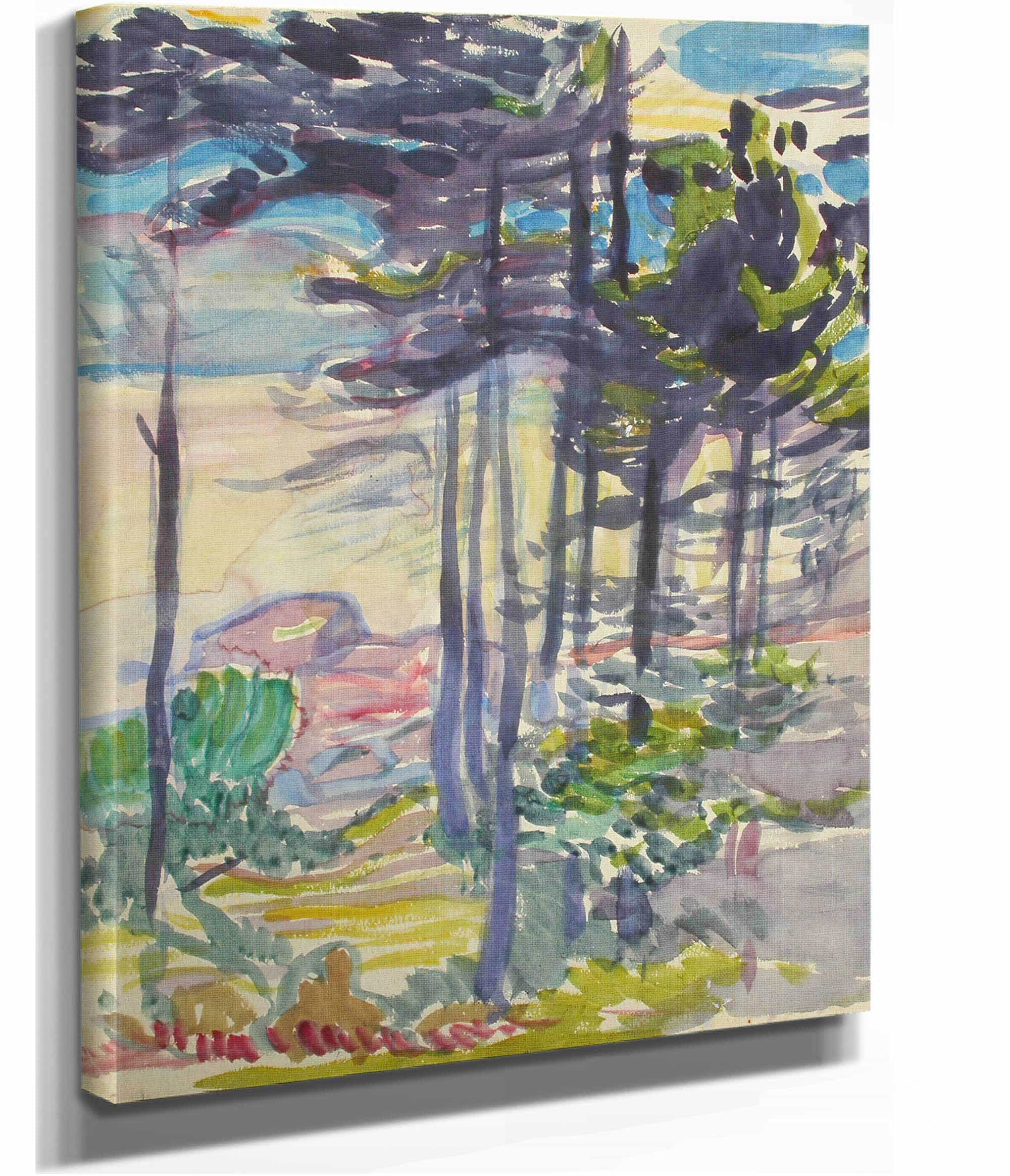 Landscape  by Magnus Enckell Posters, Prints, & Visual Artwork