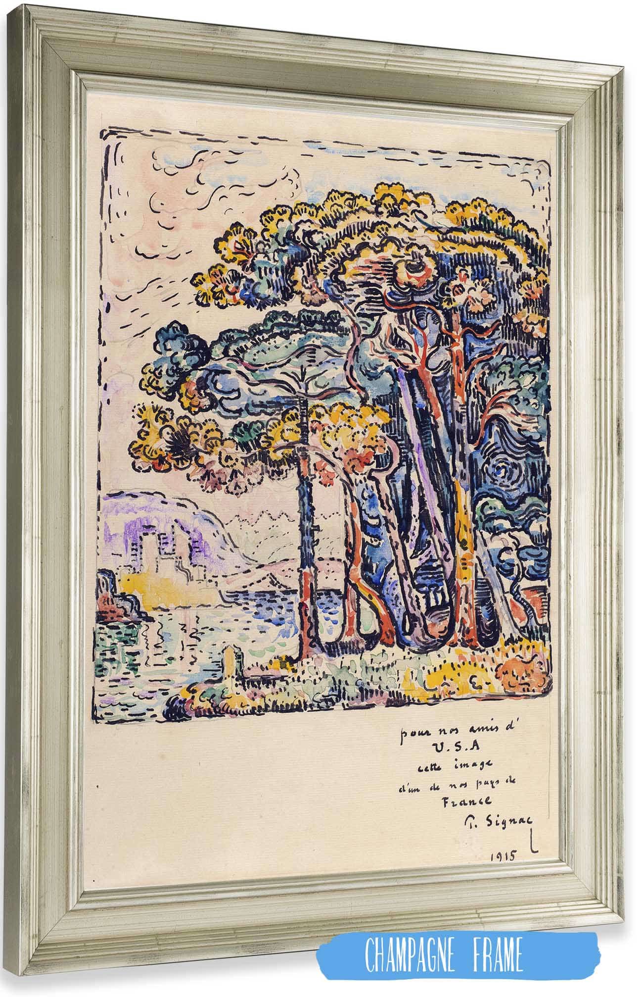 Landscape by Paul Signac Posters, Prints, & Visual Artwork