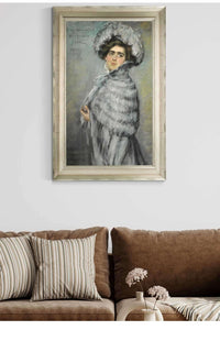 Laura Alice In Grey by Alice Pike Barney Posters, Prints, & Visual Artwork