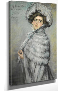 Laura Alice In Grey by Alice Pike Barney Posters, Prints, & Visual Artwork