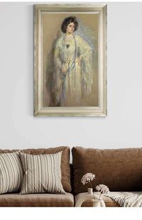 Laura In Whites by Alice Pike Barney Posters, Prints, & Visual Artwork