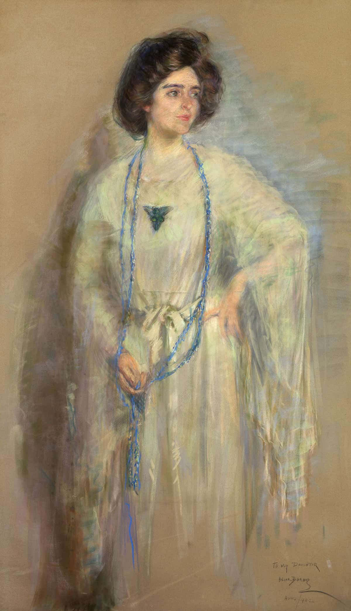 Laura In Whites by Alice Pike Barney Posters, Prints, & Visual Artwork