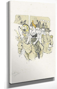 Le Rire Au Moulin Rouge by Henri De Toulouse Lautrec Posters, Prints, & Visual Artwork