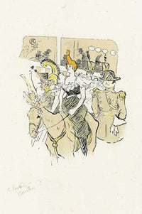 Le Rire Au Moulin Rouge by Henri De Toulouse Lautrec Posters, Prints, & Visual Artwork