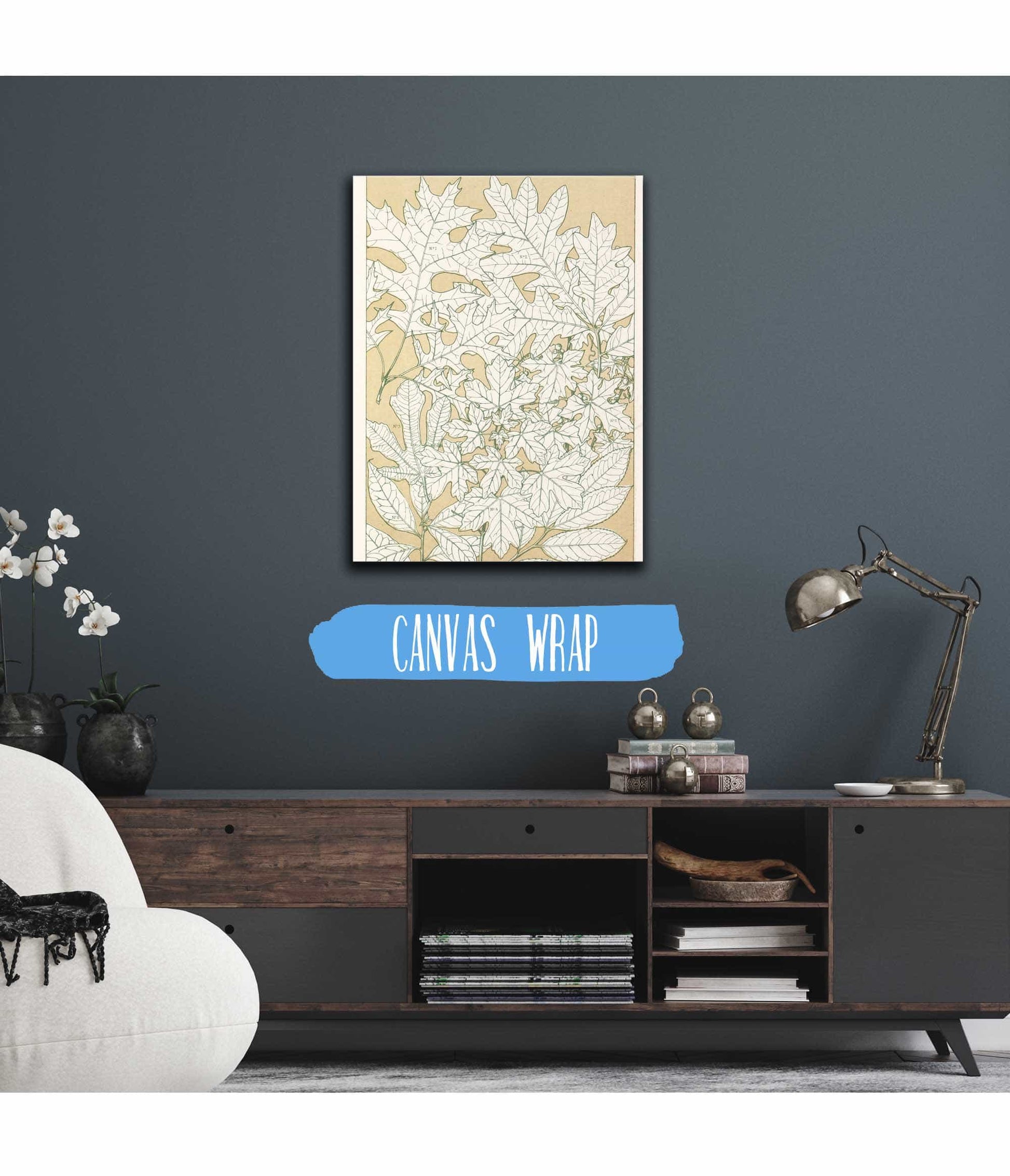 Leaves From Nature No  by Owen Jones Posters, Prints, & Visual Artwork