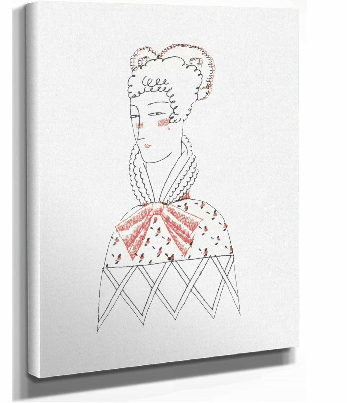 Les Gorgerettes by Charles Martin Posters, Prints, & Visual Artwork