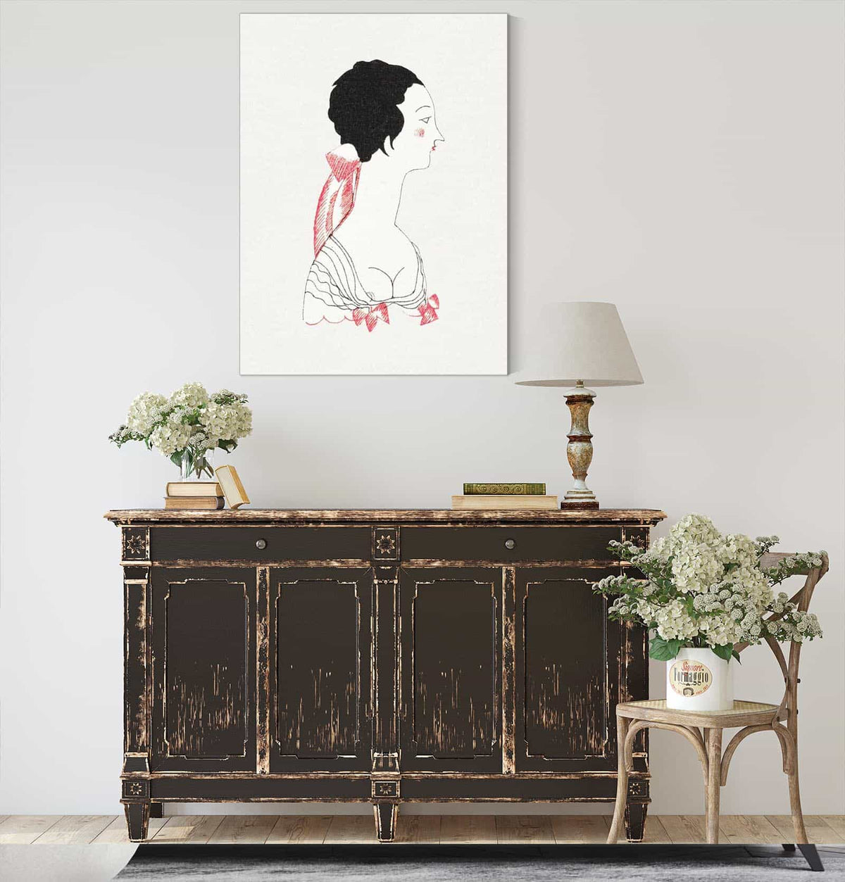 Les Gorgerettes by Charles Martin Posters, Prints, & Visual Artwork