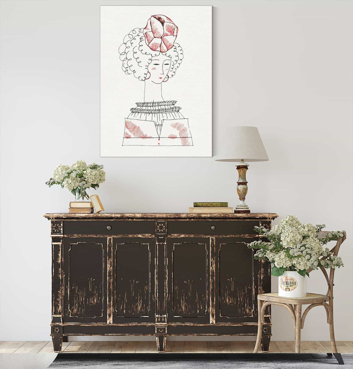 Les Gorgerettes by Charles Martin Posters, Prints, & Visual Artwork