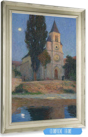 Lever De Lune Derriere Leglise De La Bastide Du Vert by Henri Martin Posters, Prints, & Visual Artwork
