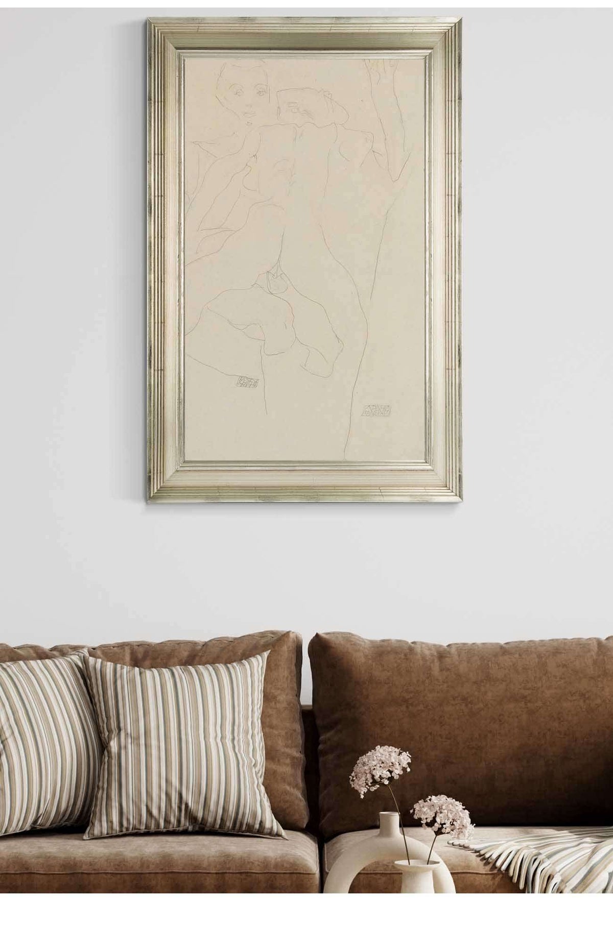 Liebespaar by Egon Schiele Posters, Prints, & Visual Artwork