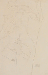 Liebespaar by Egon Schiele Posters, Prints, & Visual Artwork