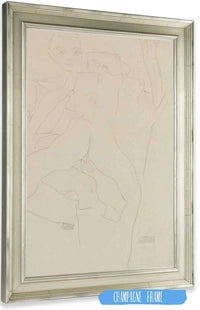 Liebespaar by Egon Schiele Posters, Prints, & Visual Artwork