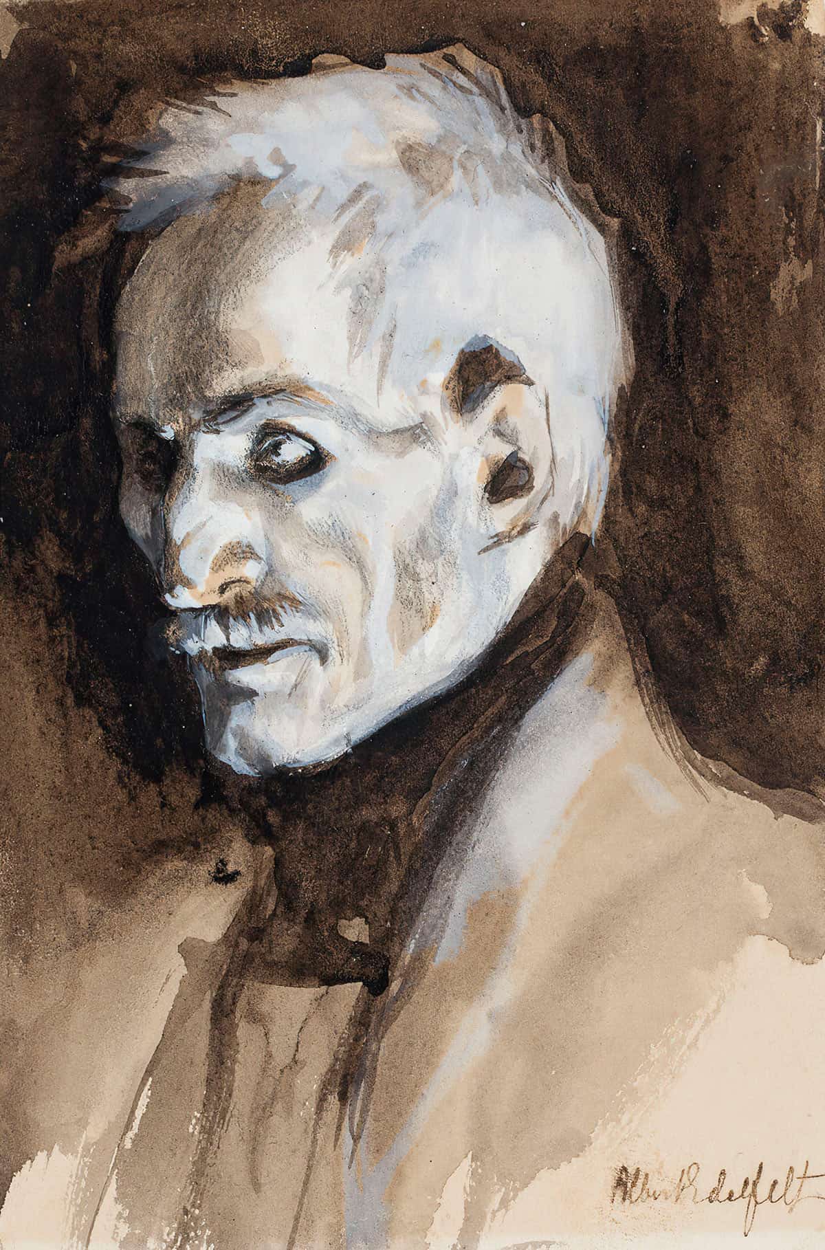 Lieutenant Stool by Albert Edelfelt Posters, Prints, & Visual Artwork