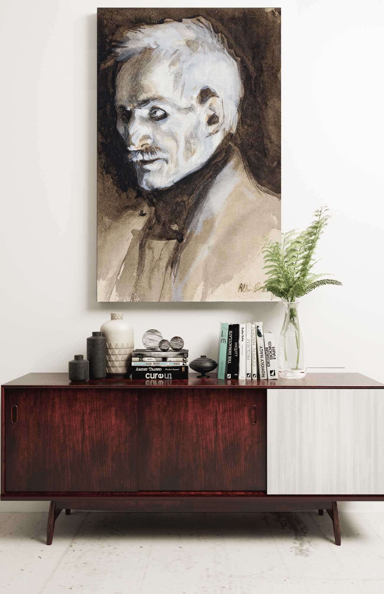 Lieutenant Stool by Albert Edelfelt Posters, Prints, & Visual Artwork