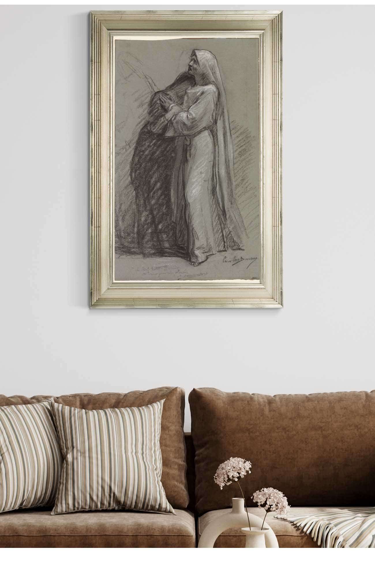 Light And Shadow by Carolus Duran Posters, Prints, & Visual Artwork