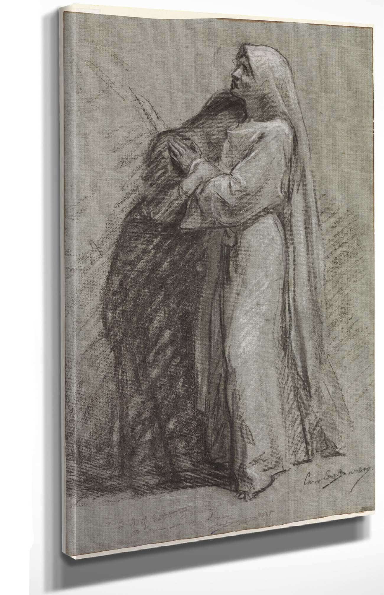 Light And Shadow by Carolus Duran Posters, Prints, & Visual Artwork