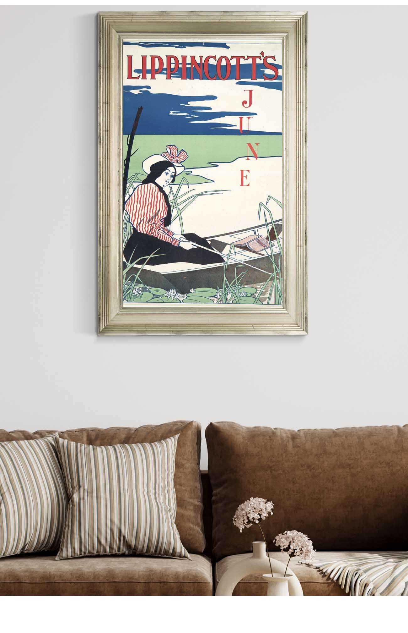 Lippincotts June by Edward Penfield Posters, Prints, & Visual Artwork