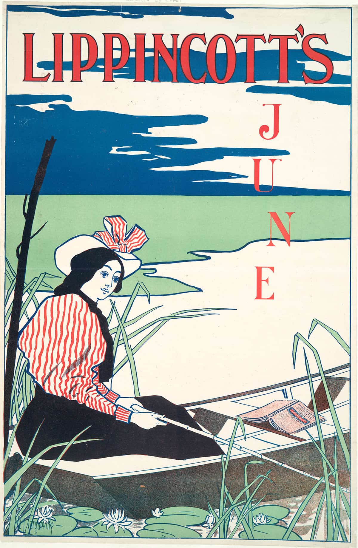 Lippincotts June by Edward Penfield Posters, Prints, & Visual Artwork