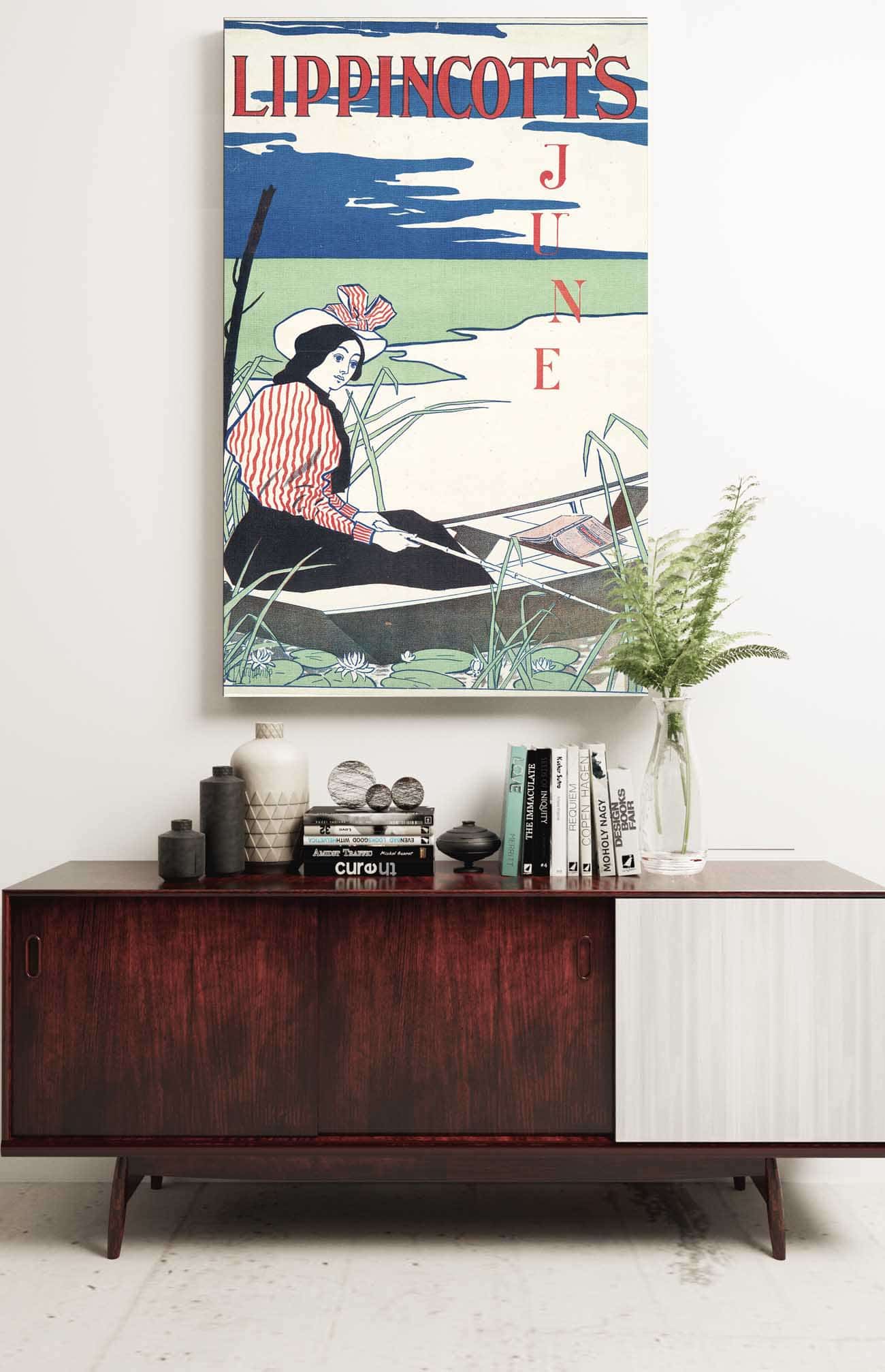 Lippincotts June by Edward Penfield Posters, Prints, & Visual Artwork