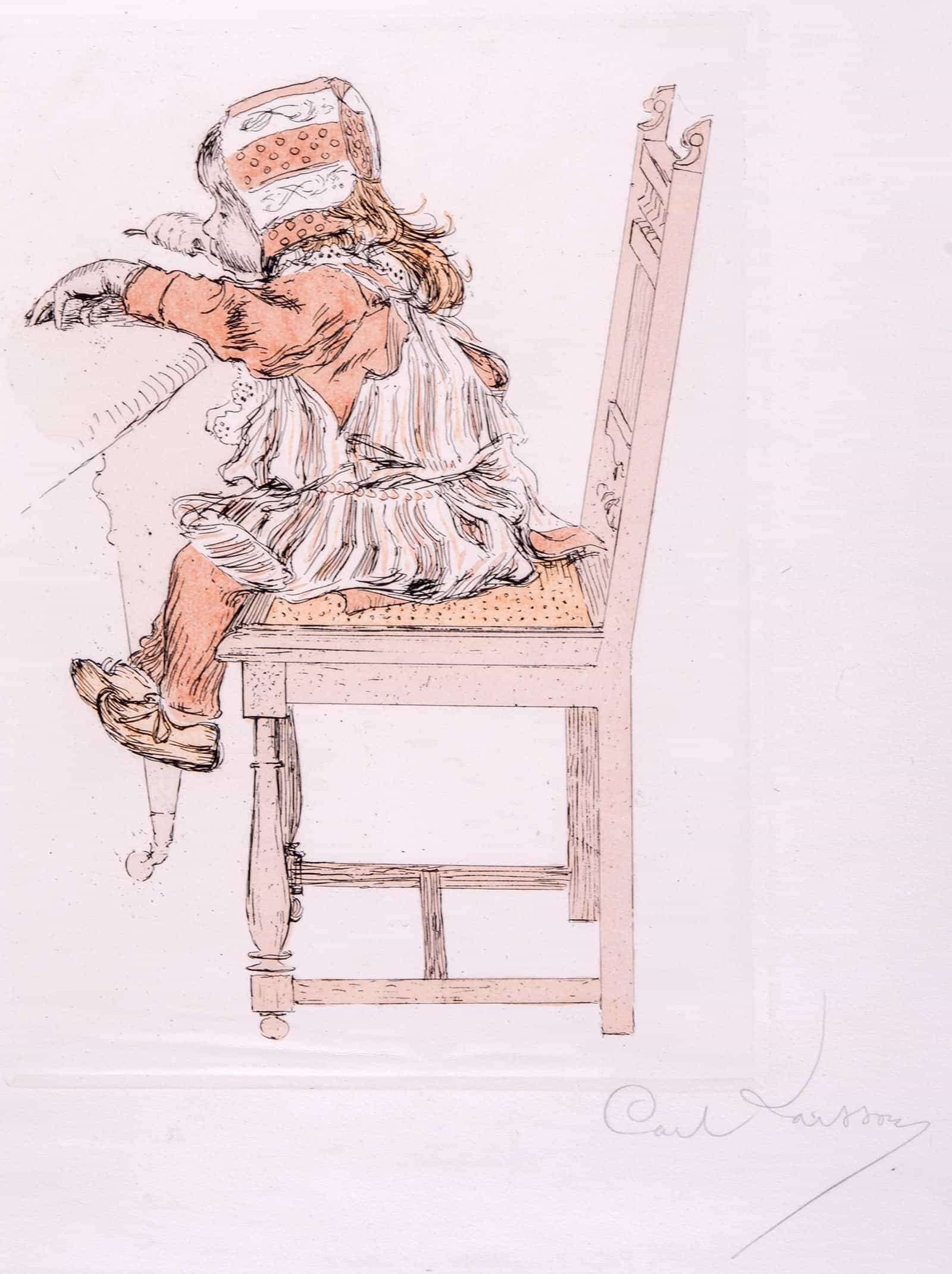 Lisbeth  by Carl Larsson Posters, Prints, & Visual Artwork