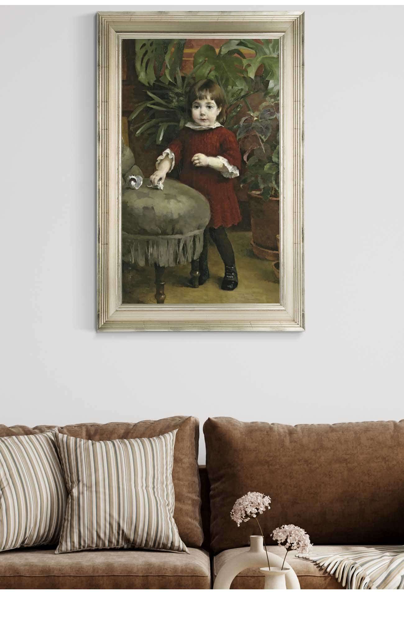 Little Gudrun by Helene Schjerfbeck Posters, Prints, & Visual Artwork