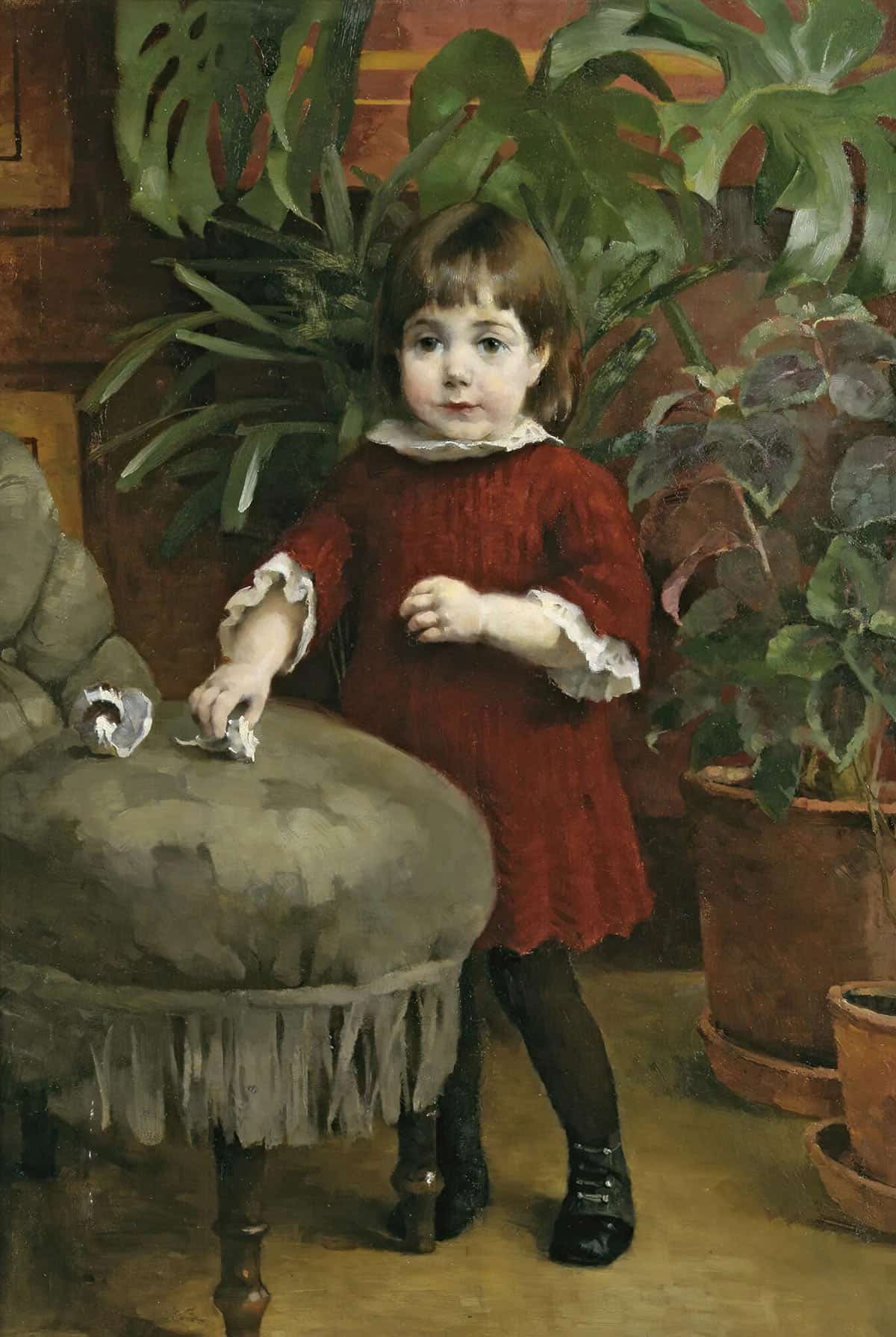 Little Gudrun by Helene Schjerfbeck Posters, Prints, & Visual Artwork