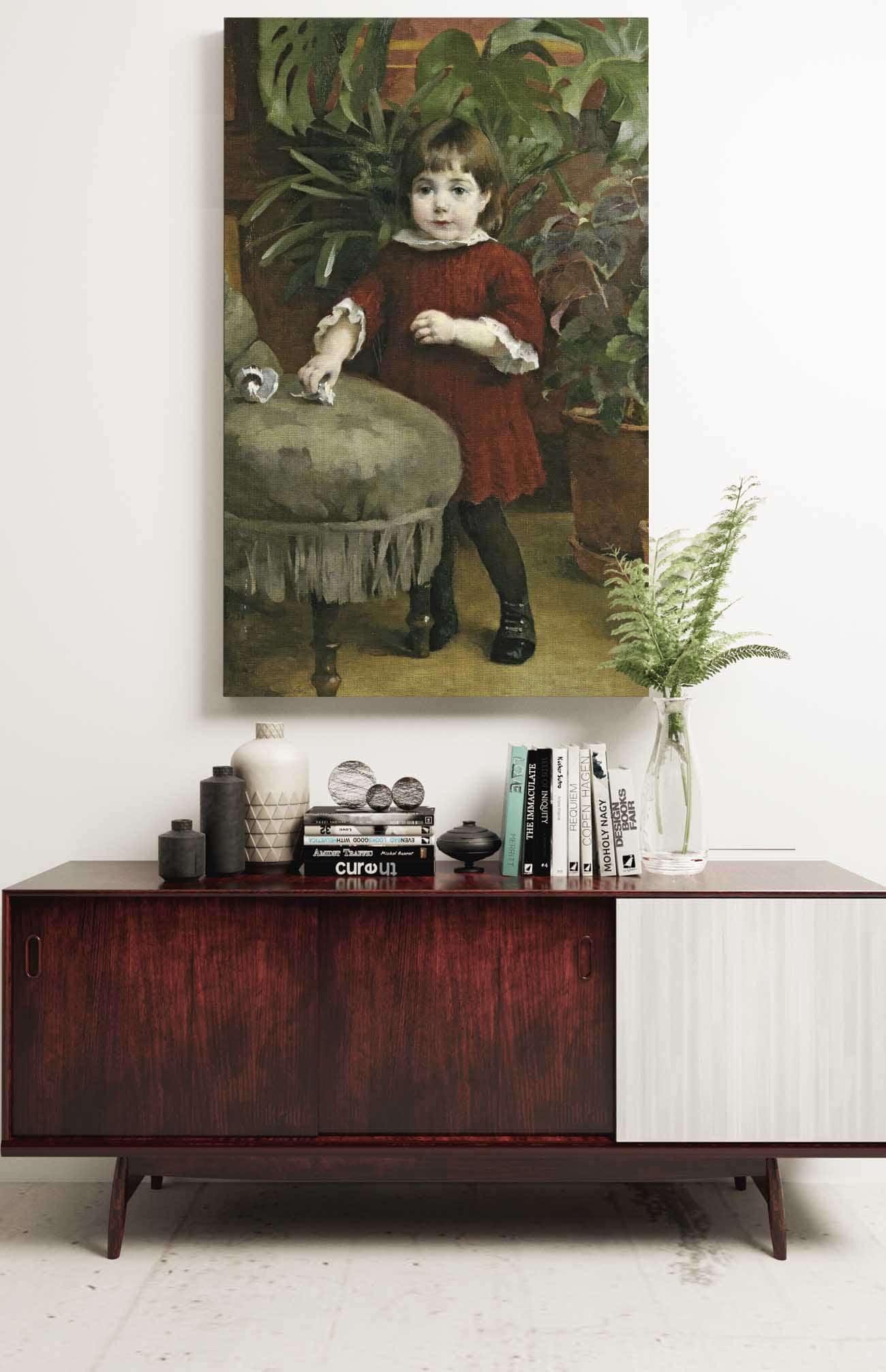 Little Gudrun by Helene Schjerfbeck Posters, Prints, & Visual Artwork