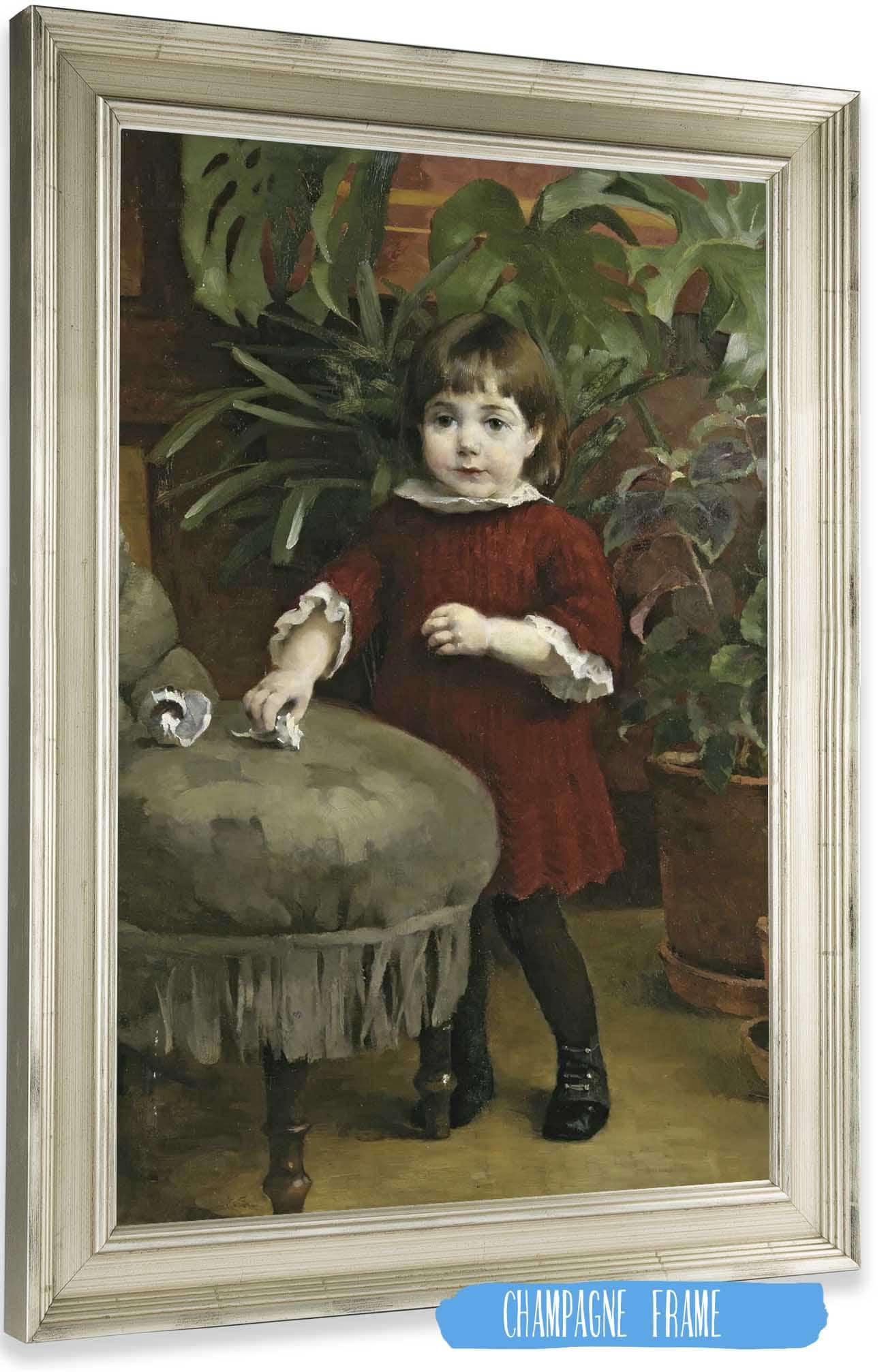 Little Gudrun by Helene Schjerfbeck Posters, Prints, & Visual Artwork