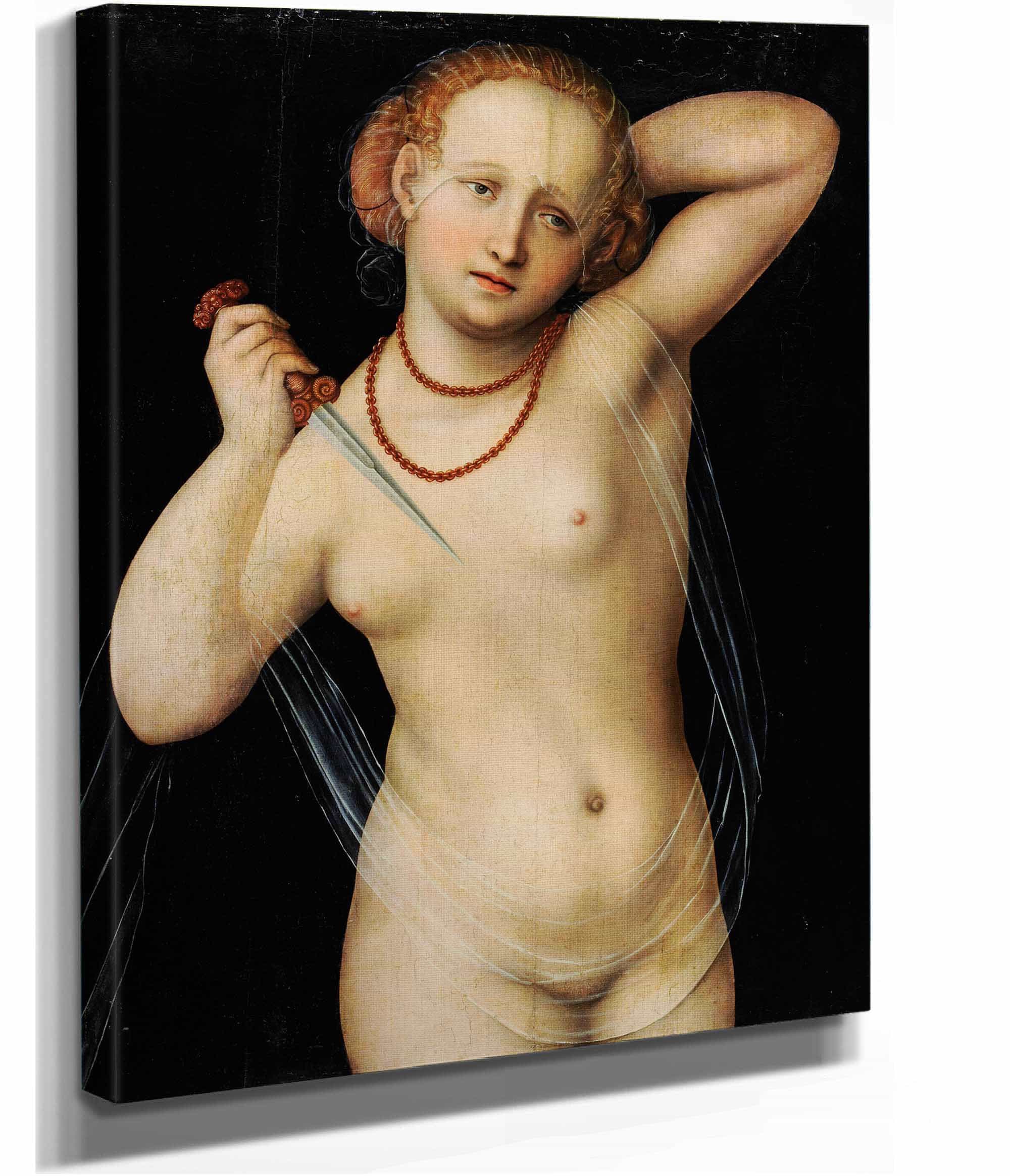 Lucretia  by Lucas Cranach The Elder Posters, Prints, & Visual Artwork