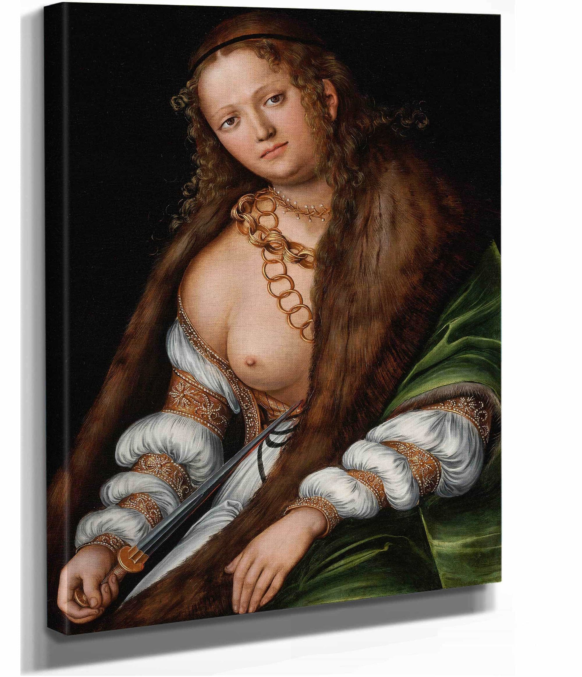 Lucretia  by Lucas Cranach The Elder Posters, Prints, & Visual Artwork