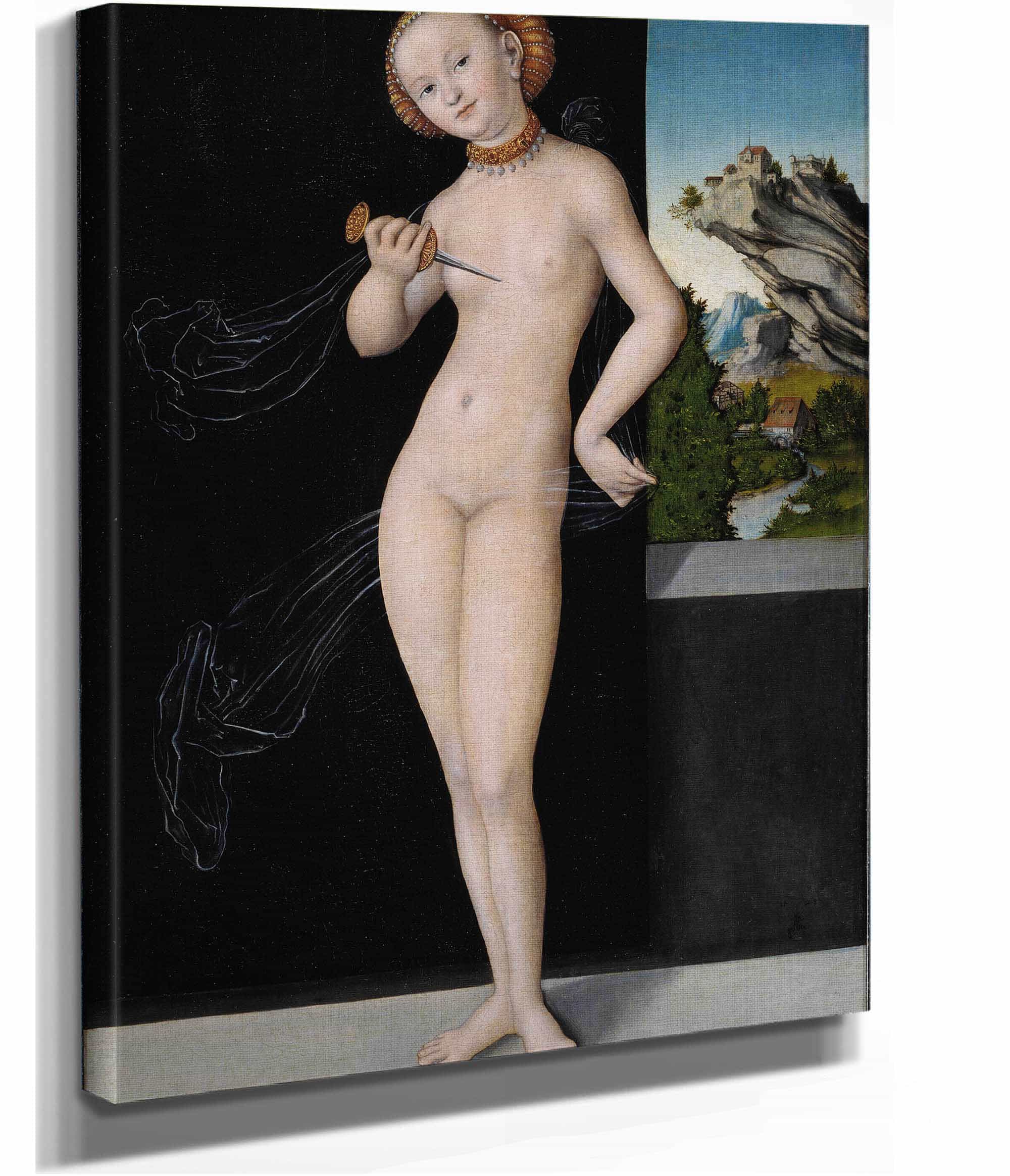 Lucretia  by Lucas Cranach The Elder Posters, Prints, & Visual Artwork