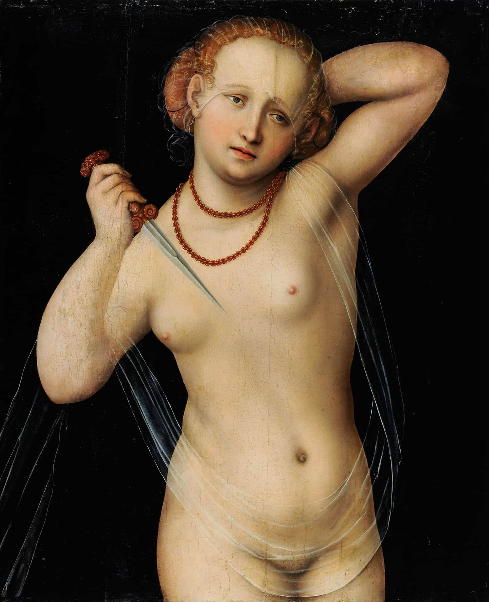 Lucretia  by Lucas Cranach The Elder Posters, Prints, & Visual Artwork