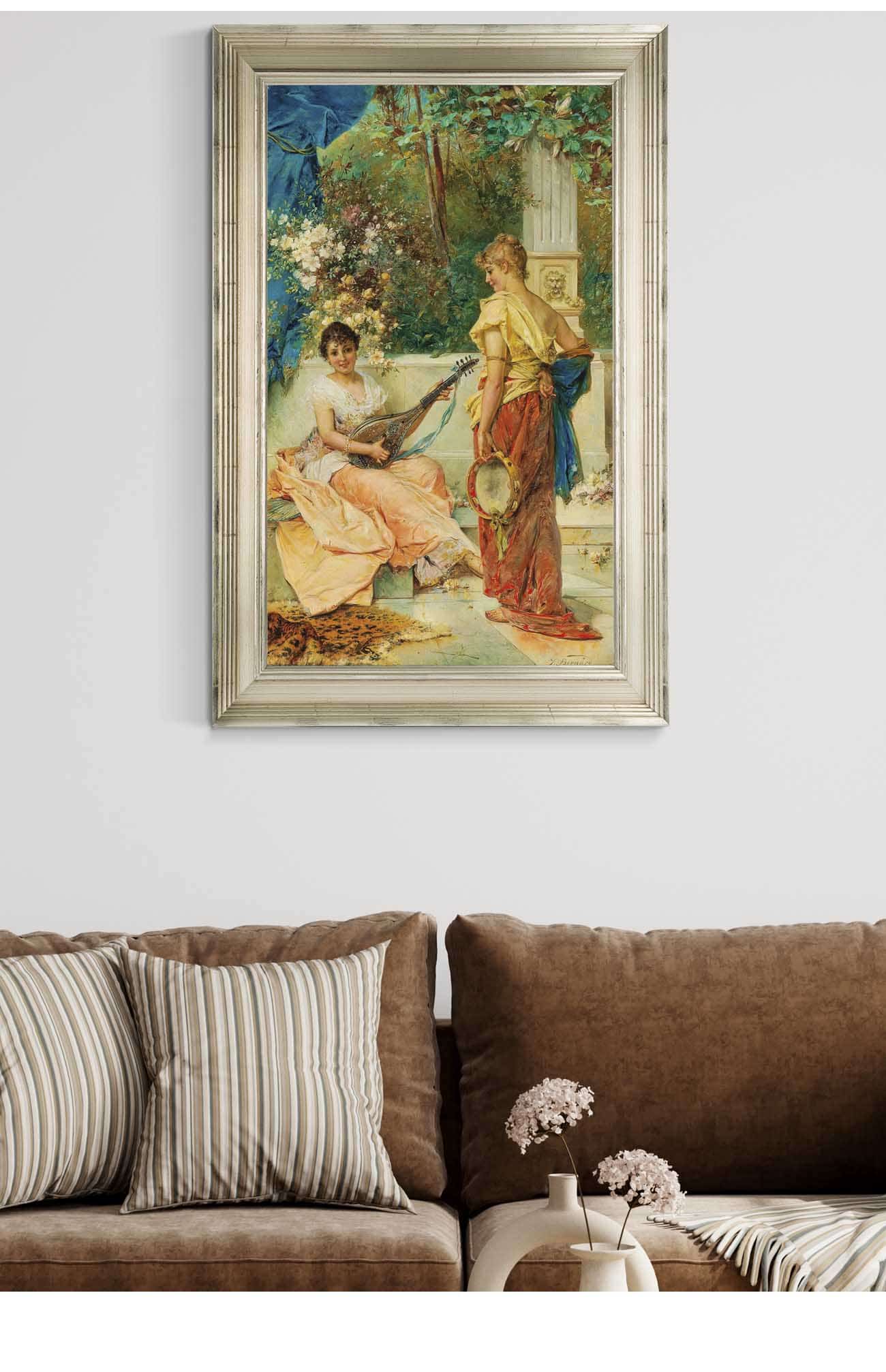 Lustige Weise A Merry Tune by Hans Zatzka Posters, Prints, & Visual Artwork