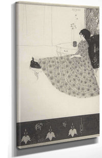 Madame Rejane by Aubrey Vincent Beardsley Posters, Prints, & Visual Artwork