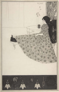 Madame Rejane by Aubrey Vincent Beardsley Posters, Prints, & Visual Artwork