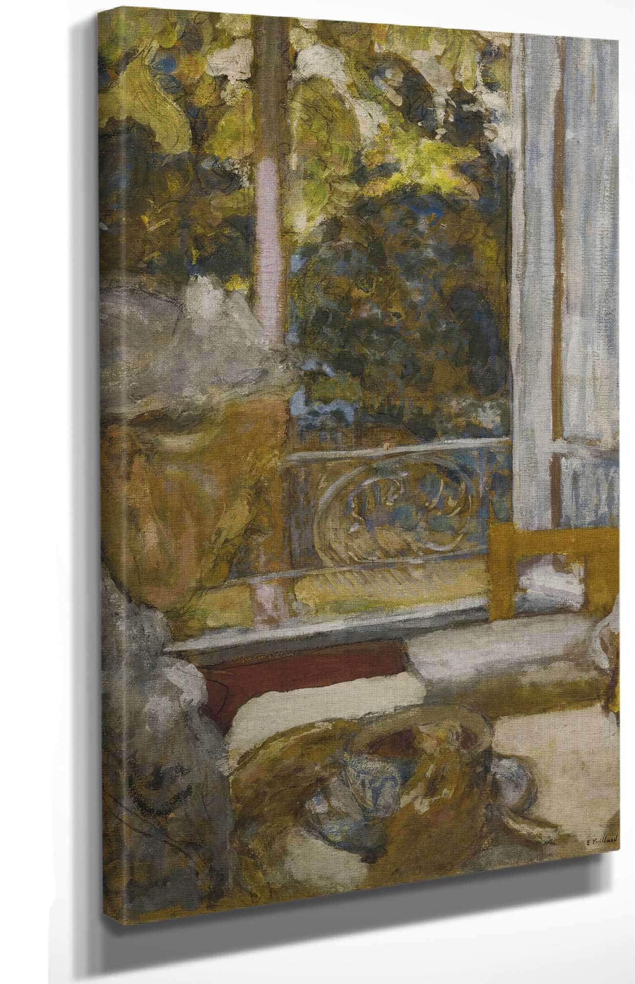Madame Vuillard Au Petit Dejeuner A La Toquade by Edouard Vuillard Posters, Prints, & Visual Artwork