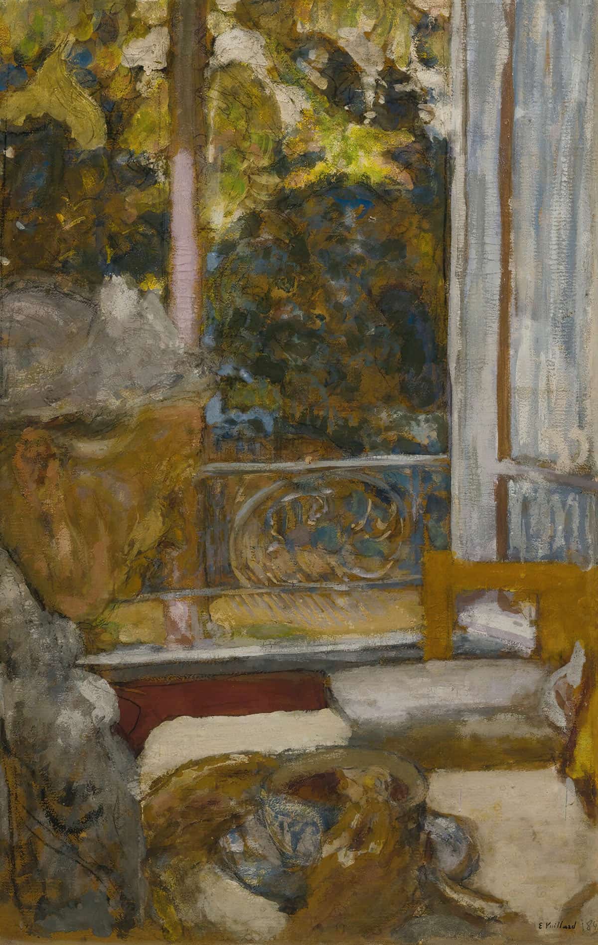 Madame Vuillard Au Petit Dejeuner A La Toquade by Edouard Vuillard Posters, Prints, & Visual Artwork