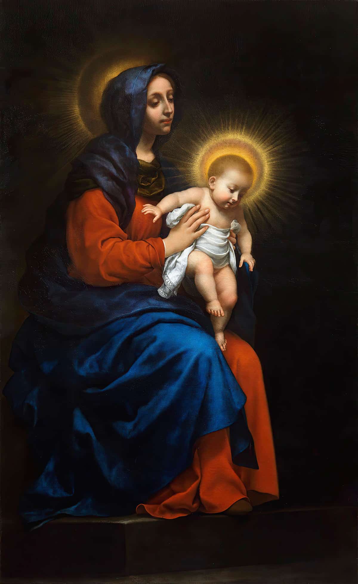 Madonna With Child   by Carlo Dolci Posters, Prints, & Visual Artwork