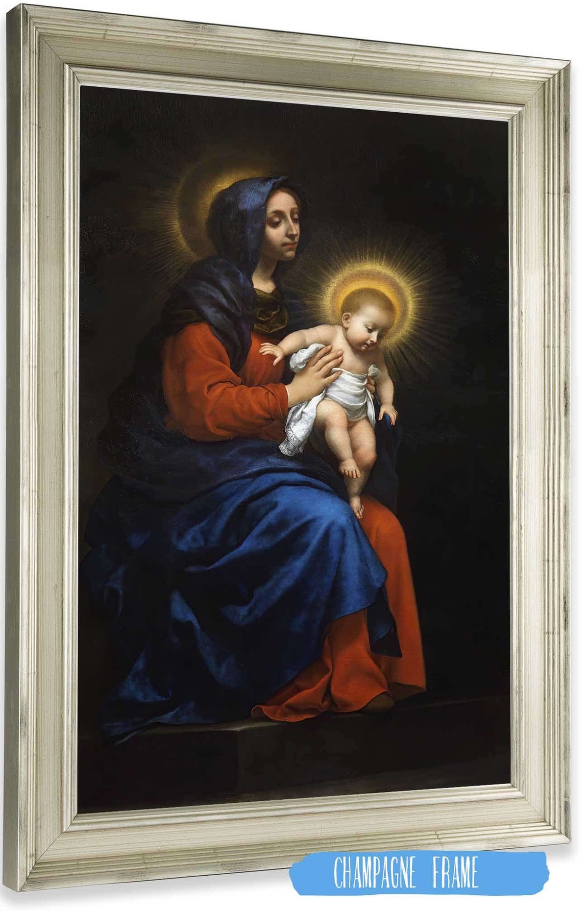 Madonna With Child   by Carlo Dolci Posters, Prints, & Visual Artwork